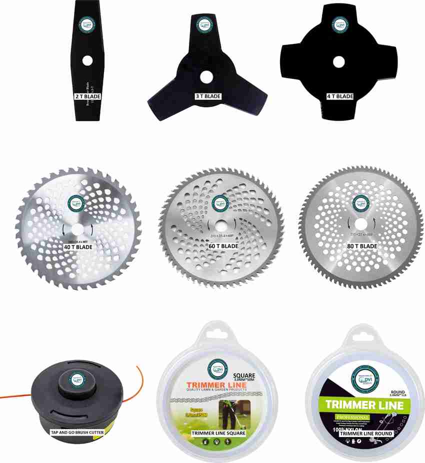 DVI MEGA COMBO BLADE SET FOR ANY BRUSH CUTTER USED FOR CUTTING