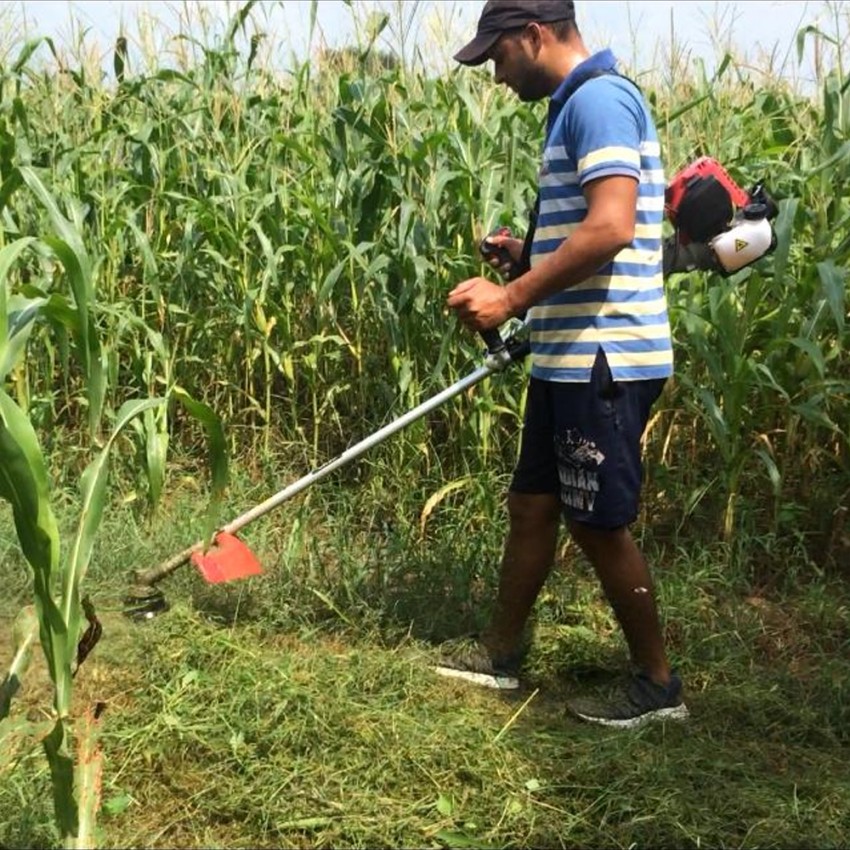 Grass cutter outlet machine for agriculture