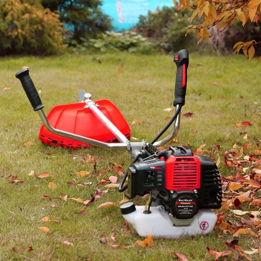 Balwaan 52cc 2 Stroke Side Pack Brush Cutter Nylon Rope for Agriculture Cordless Grass Trimmer Price in India Buy Balwaan 52cc 2 Stroke Side Pack Brush Cutter Nylon Rope for Agriculture