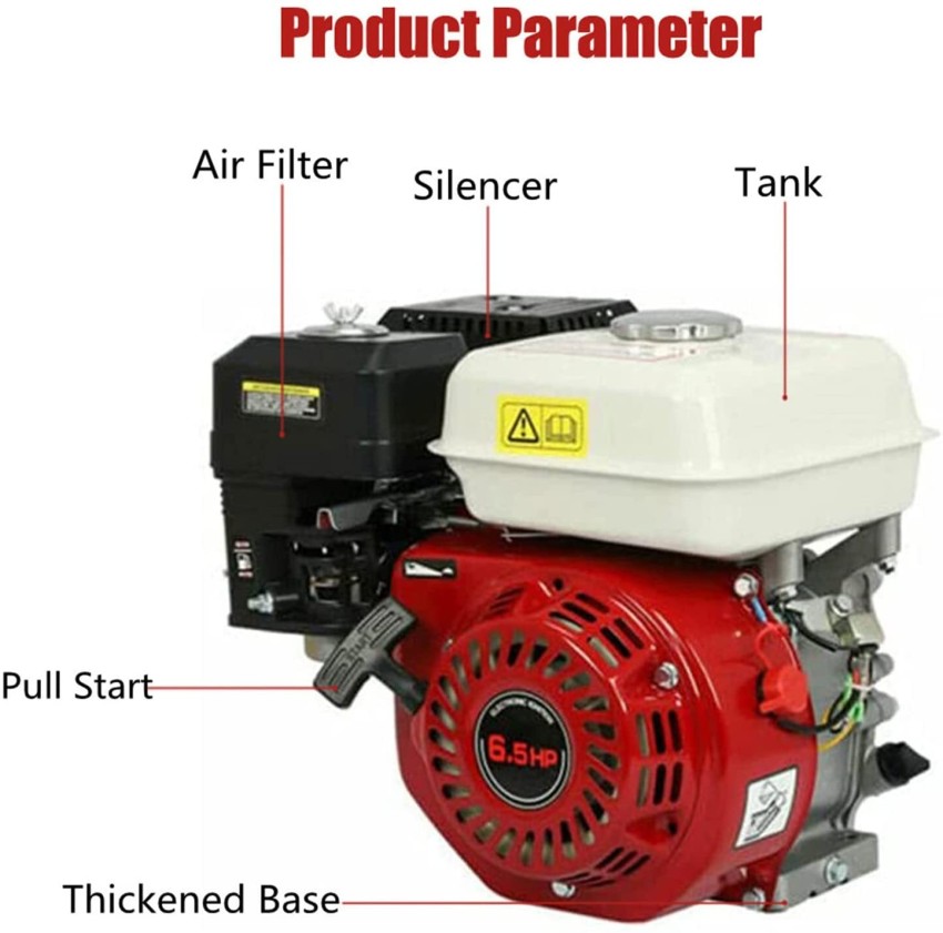 Really 6.5 HP 4 Stroke Petrol Bare Engine for Generator, Water Pump, Reaper  & Tiller 4780 W 0 Electric Generator Price in India - Buy Really 6.5 HP 4  Stroke Petrol Bare