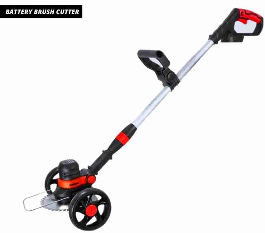 Battery operated outlet grass trimmers handheld