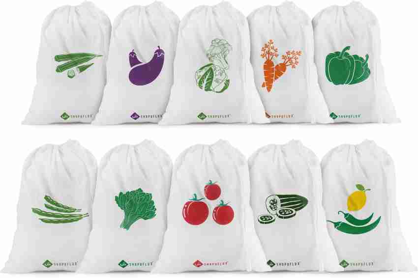 Shalimar Reusable Vegetable Fridge Bag / Multipurpose Bag - Pack