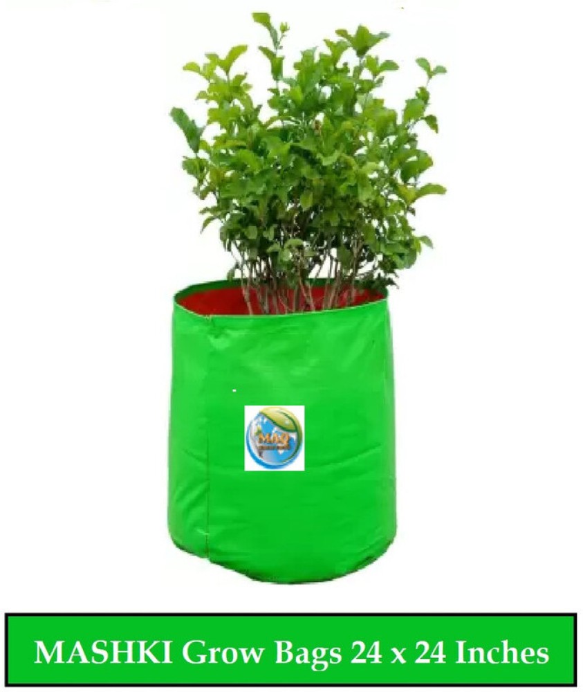 24/7 Garden 3-Gallon Grow Bags / Fabric Pots / Flower Planters (Black)  (5-Pack) - Walmart.com