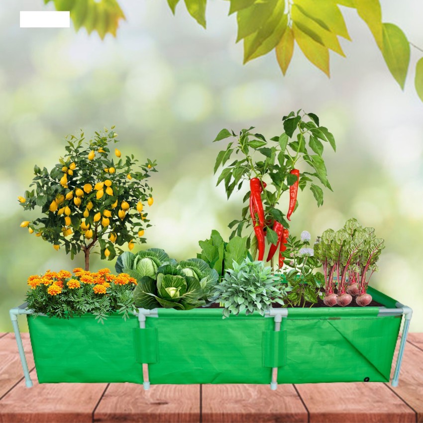 PRMAAN Green Grow bags/ Hdpe bags / Plant Grow Bags / Vegetable Grow Bags  Size 6' X 2.5' Pack of 5 Grow Bag Price in India - Buy PRMAAN Green Grow  bags/