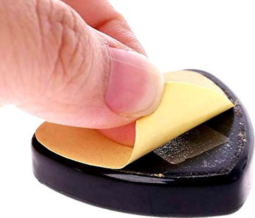 Leather Guitar Picks Holder Case With Keychain - Storage Pouch For Acoustic/Electric Guitar & Bass Picks | Navy Blue, Portable Organizer