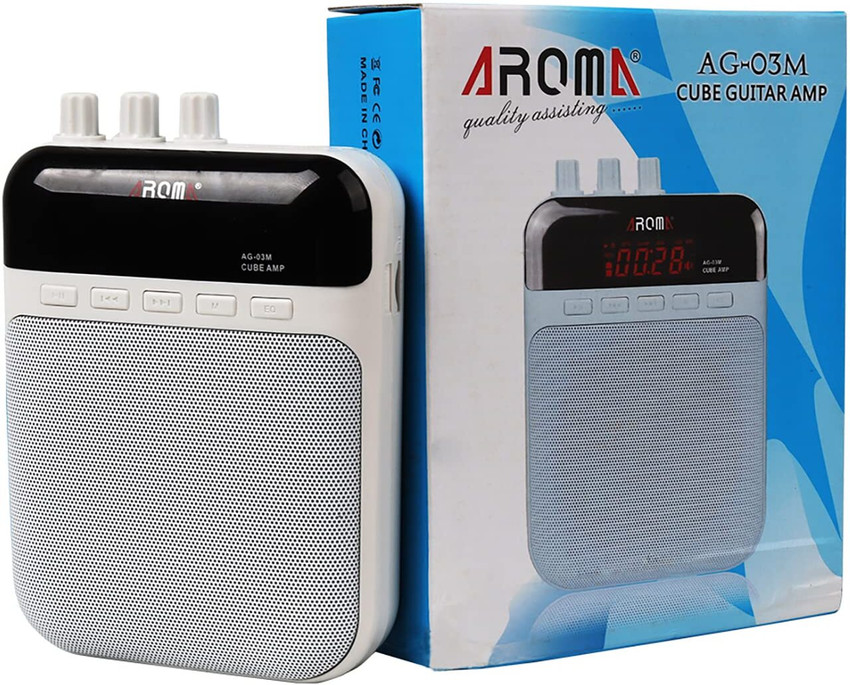 AMICIKART AROMA Mini Portable 3W Guitar Amp Amplifier Recorder