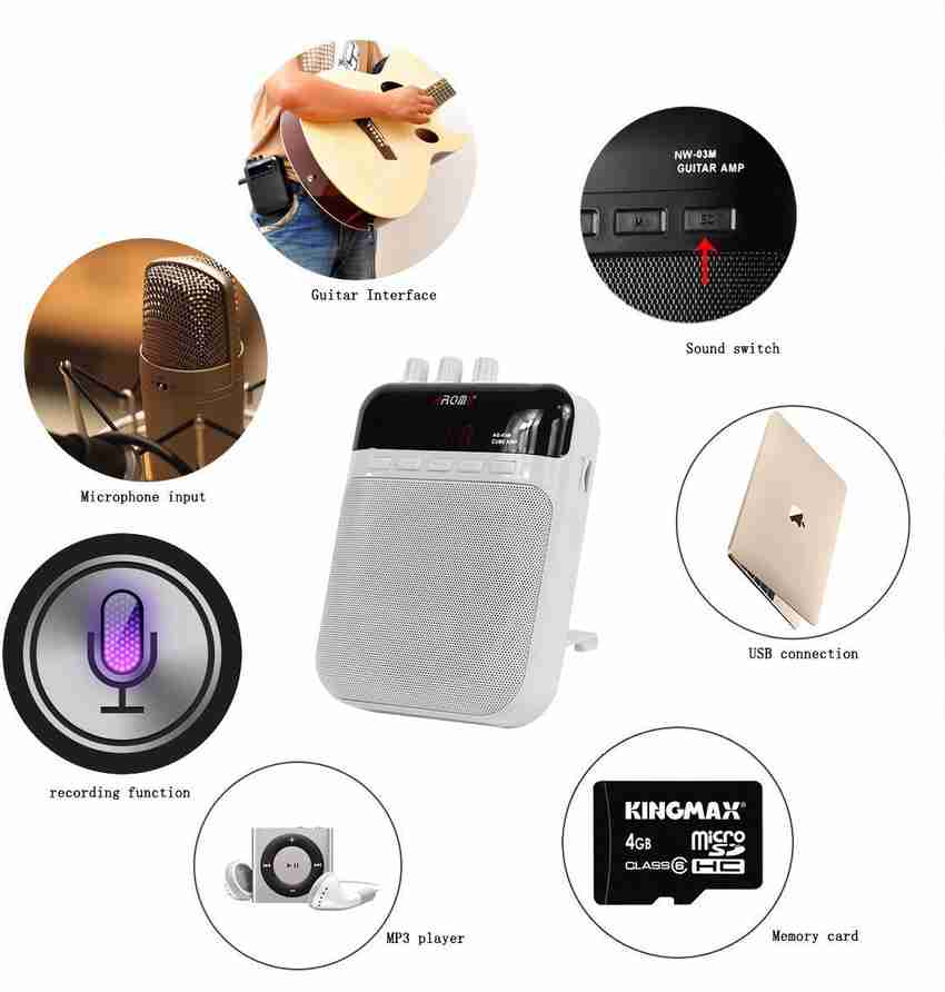 Mini portable outlet guitar