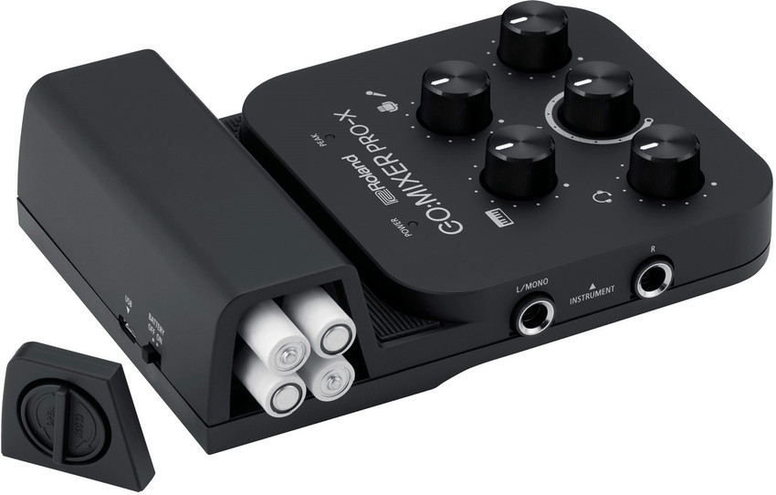 Roland GO:MIXER PRO-X Audio Mixer for Smartphones Guitar Processor 