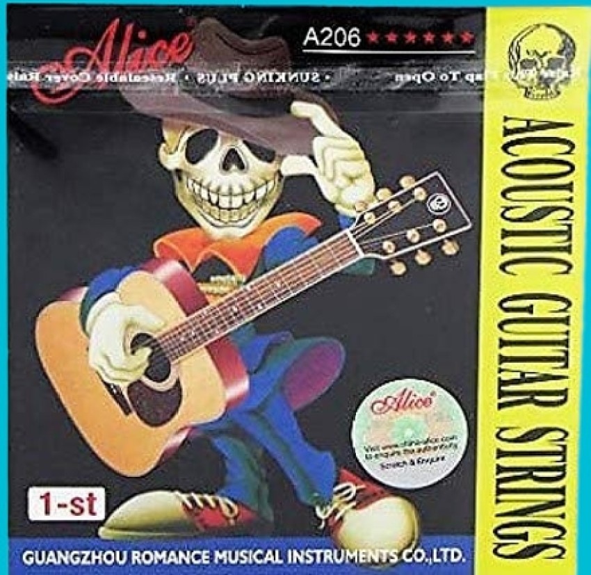 AP MUSICAL HOUSE Acoustic Alice A206 1st Acoustic Guitar strings