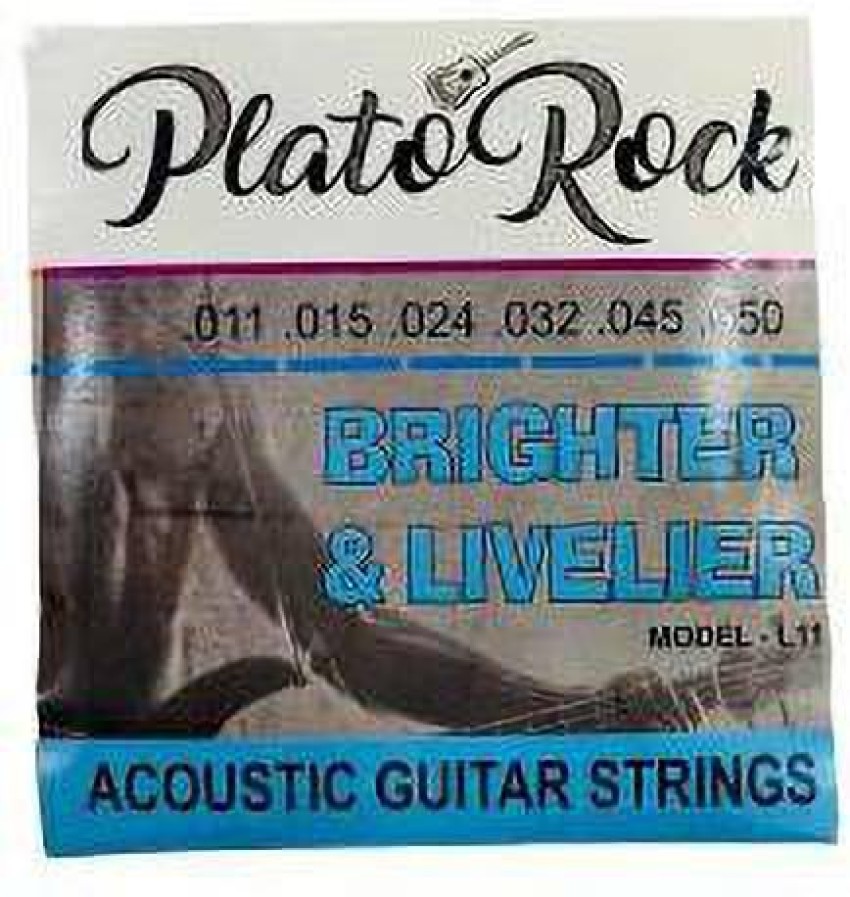 PLATO ROCL Acoustic PLATO ROCK Guitar String Price in India Buy