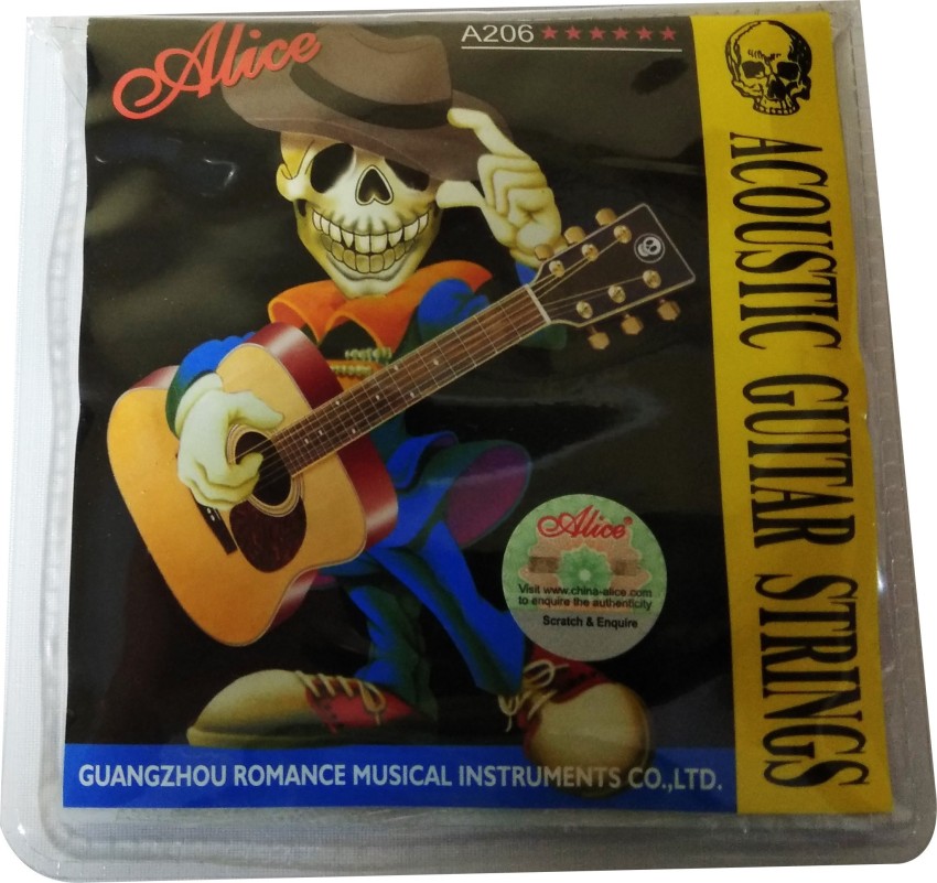 ALICE Acoustic Stainless Steel Guitar String Price in India Buy