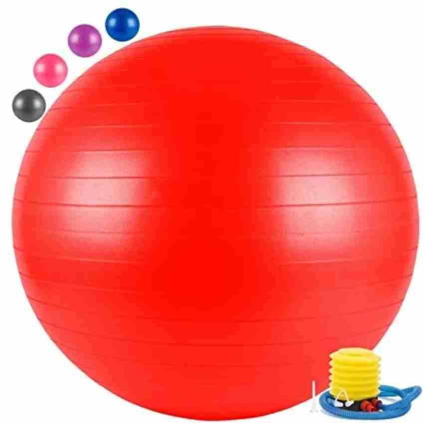 HOMFRO Rubber Anti Burst Gym Ball Round Shape 65 cm Gym Ball