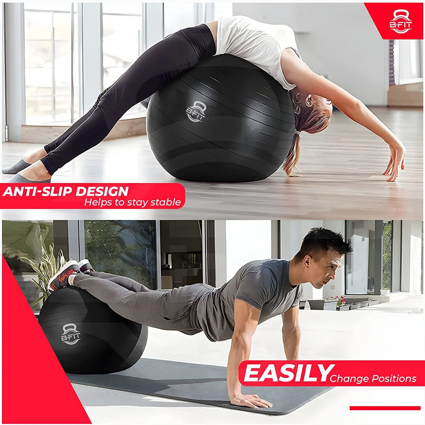 B fit Heavy Commercial Gym Ball 95 Cm. Black Color Gym Ball Price in India Buy B fit Heavy Commercial Gym Ball 95 Cm. Black Color Gym Ball online at Flipkart