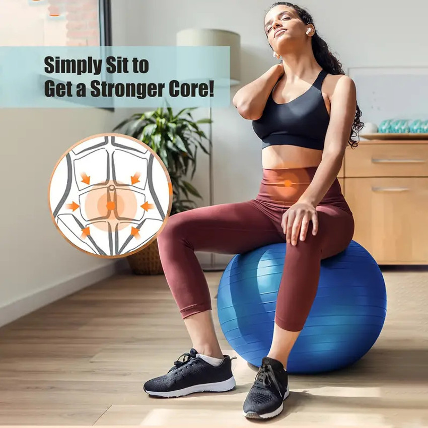 Exercise ball 65cm anti burst online