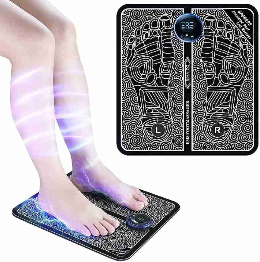 Buy MOSTSHOP Foot Massager for Pain Relief Wireless 8 Mode & 19 Strength  Level EMS Mini Leg Massager Mat Online at Best Prices in India - JioMart.