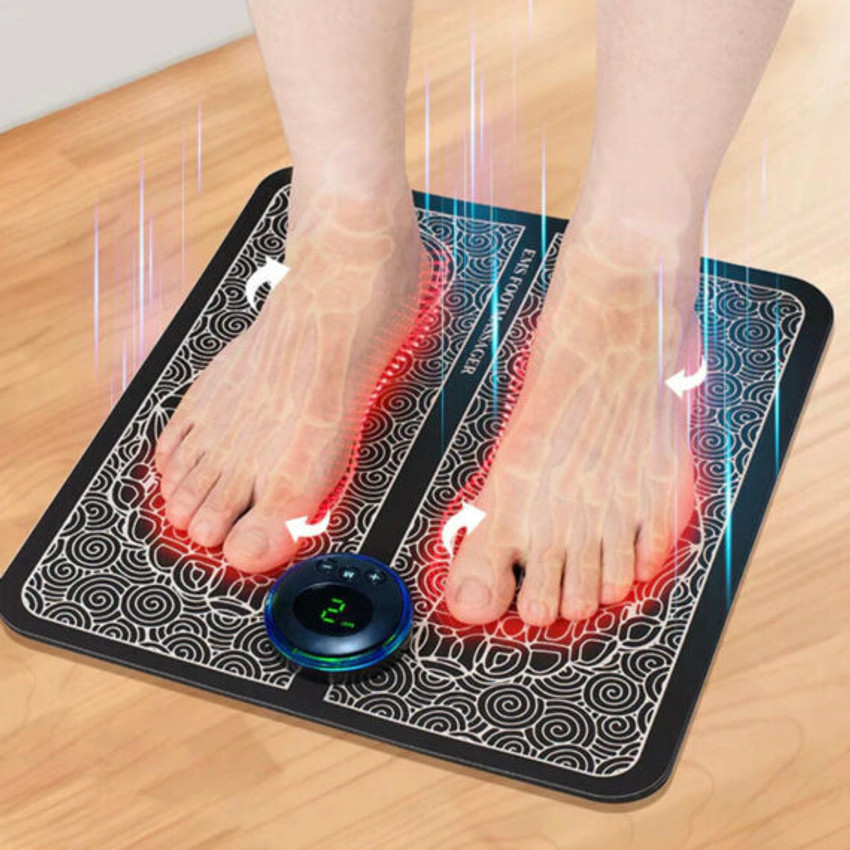 TRK HUB Electric Foot Massage Mat Smart EMS Foot Massage