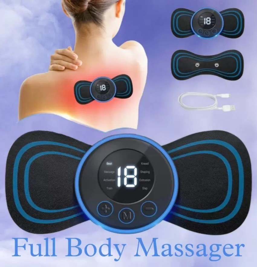 Ems Foot Massager Electric Mat & Mini Body Massager Combo