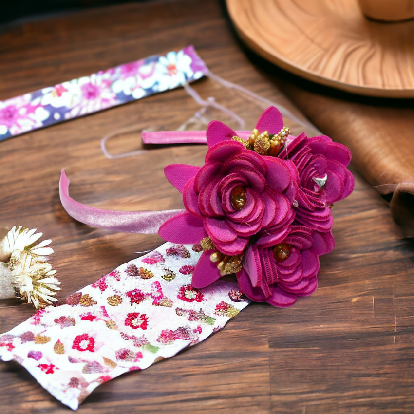 DLASSIE TRENDS Hair Accessories For Women Stylish Bandsof Girls Latest Hairband Unicorn Headband Curly Flower Girl Headbands Kitty Band Combo Products New Born Baby Head Assecories Kids Styling Tools ...