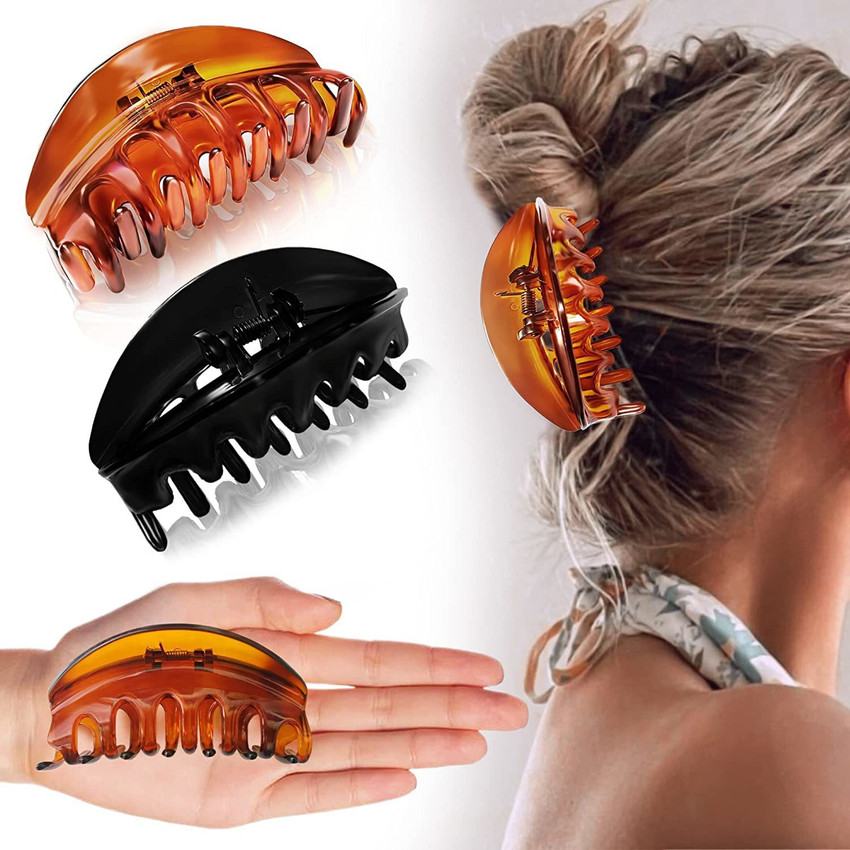 Flat claw 2024 hair clips