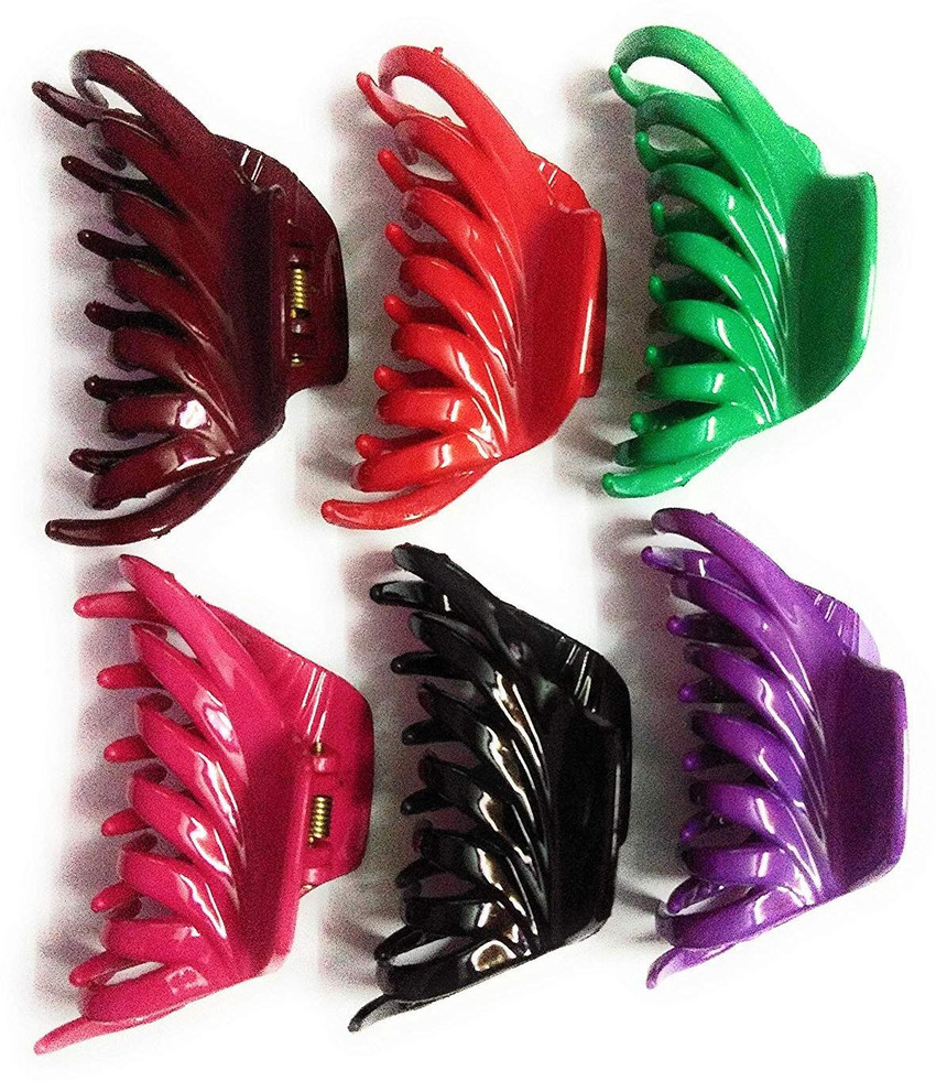 GOZAL FANCY HAIR CLUTCHER PACK OF 12 IN MULTICOLOUR FOR GIRLS WOMEN Hair Claw Price in India Buy GOZAL FANCY HAIR CLUTCHER PACK OF 12 IN MULTICOLOUR FOR GIRLS WOMEN Hair Claw online