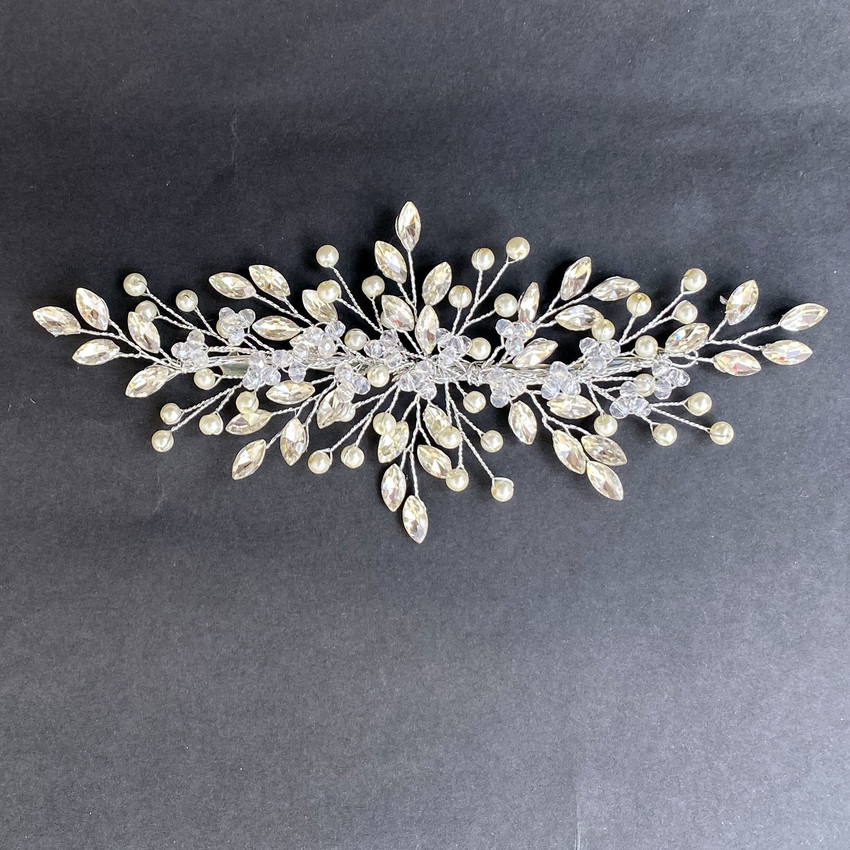 Crystal bridal top hair accessories
