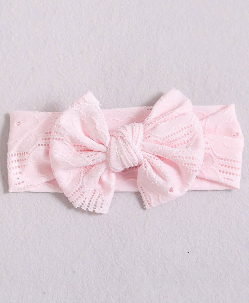 Ziory 1 pc Pink Bow Headband for Infant, Baby Girl,baby hair accessories,  headband Head Band Price in India - Buy Ziory 1 pc Pink Bow Headband for  Infant, Baby Girl,baby hair accessories