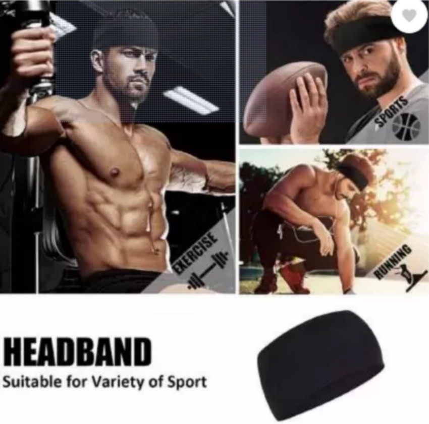 PAROPKAR Headbands for Men Women Gym Yoga Running Sports Polyester Headband  Outdoor Workout Fashion Hair Bands : : Jewellery