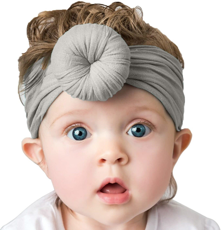 Baby girl cotton headbands clearance