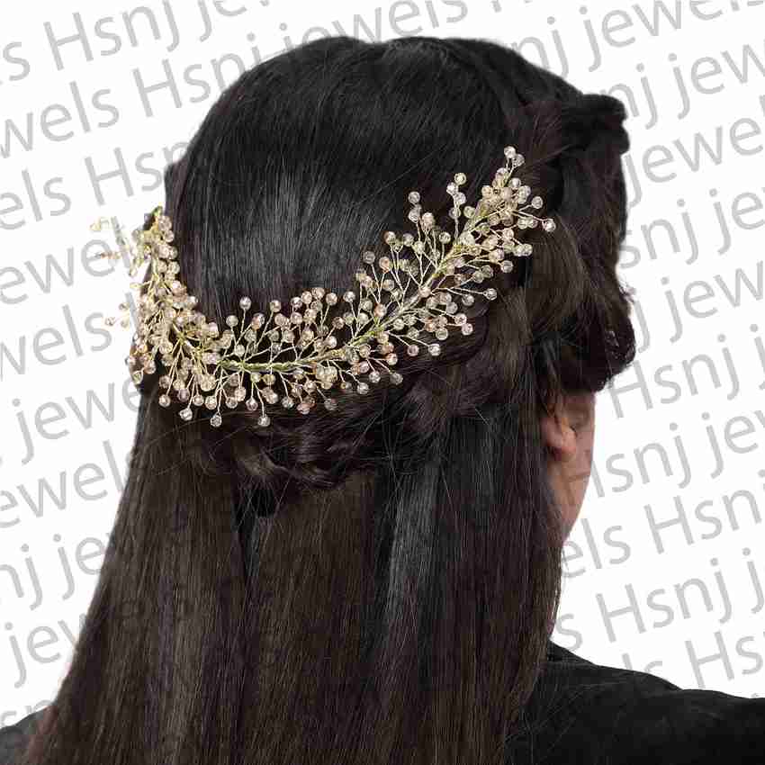 Gold hair hotsell ornaments