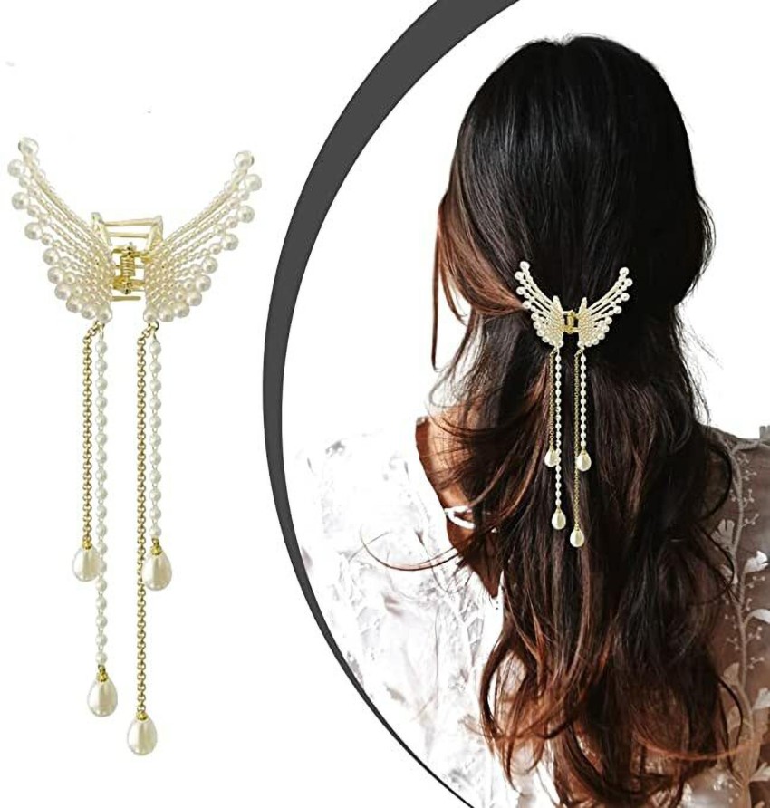 Butterfly Hair Clips 1PCS Butterfly Metal Hair Claw Clip Big