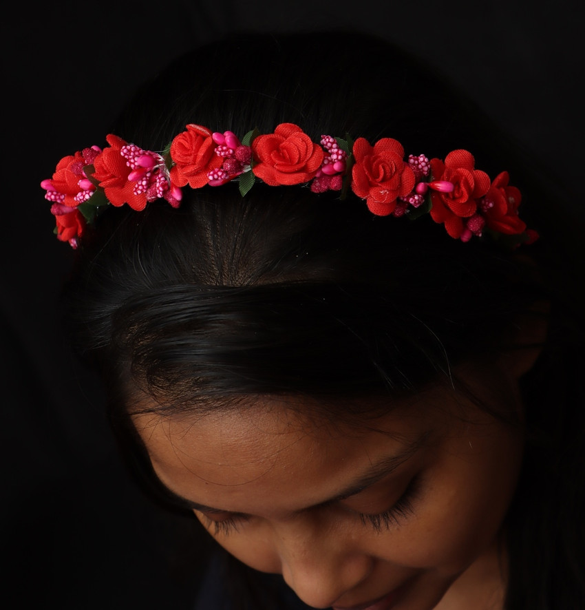 Alora Women Style Flower Crown Headband for Girls Women Hair