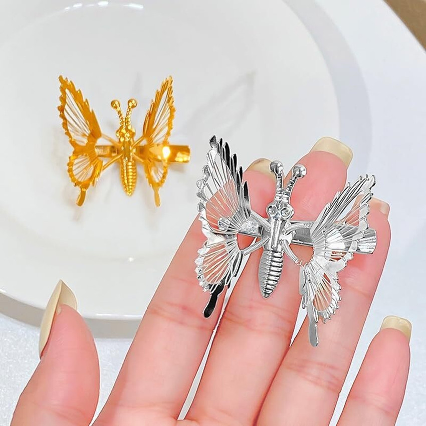 Metal butterfly clips discount