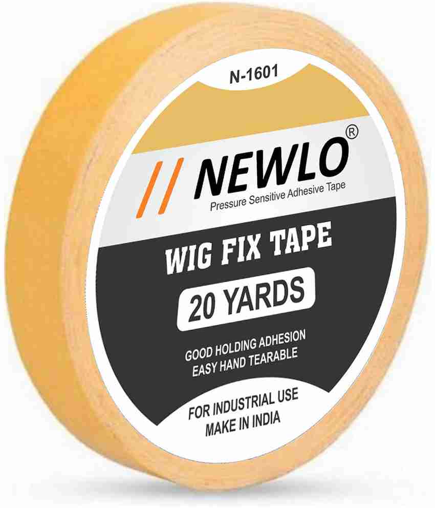 Newlo Double Sided 20 Yard Hair Patch Yellow Cloth Tape Waterproof Patch Wigs Tapes Hair Accessory Set Price in India Buy Newlo Double Sided 20 Yard Hair Patch Yellow Cloth Tape Waterproof