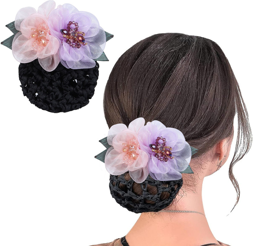 Hair snood barrette clearance
