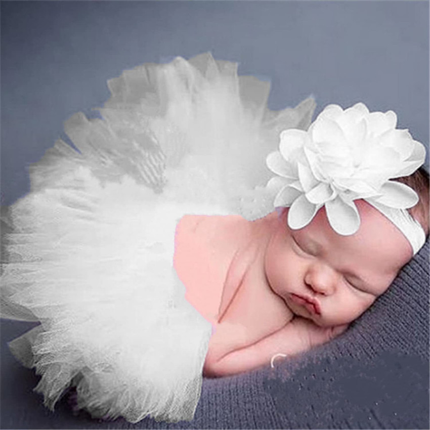 White hair bands for babies sale