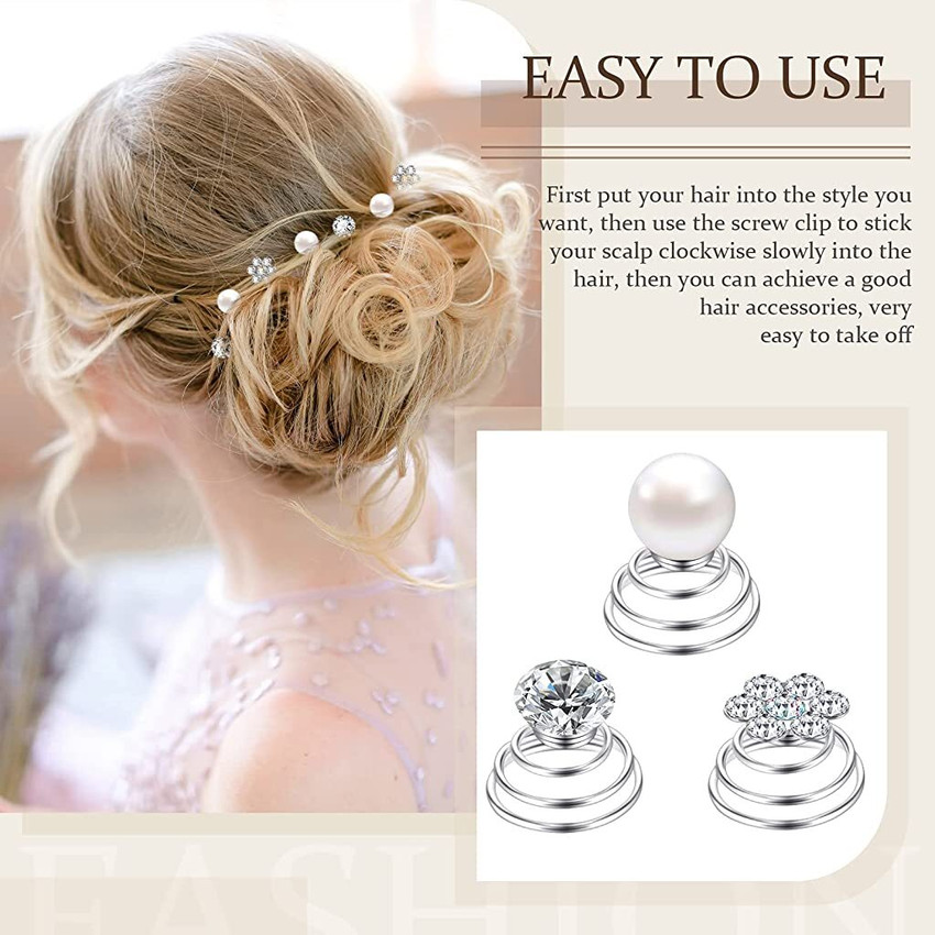 Spiral hair jewelry store