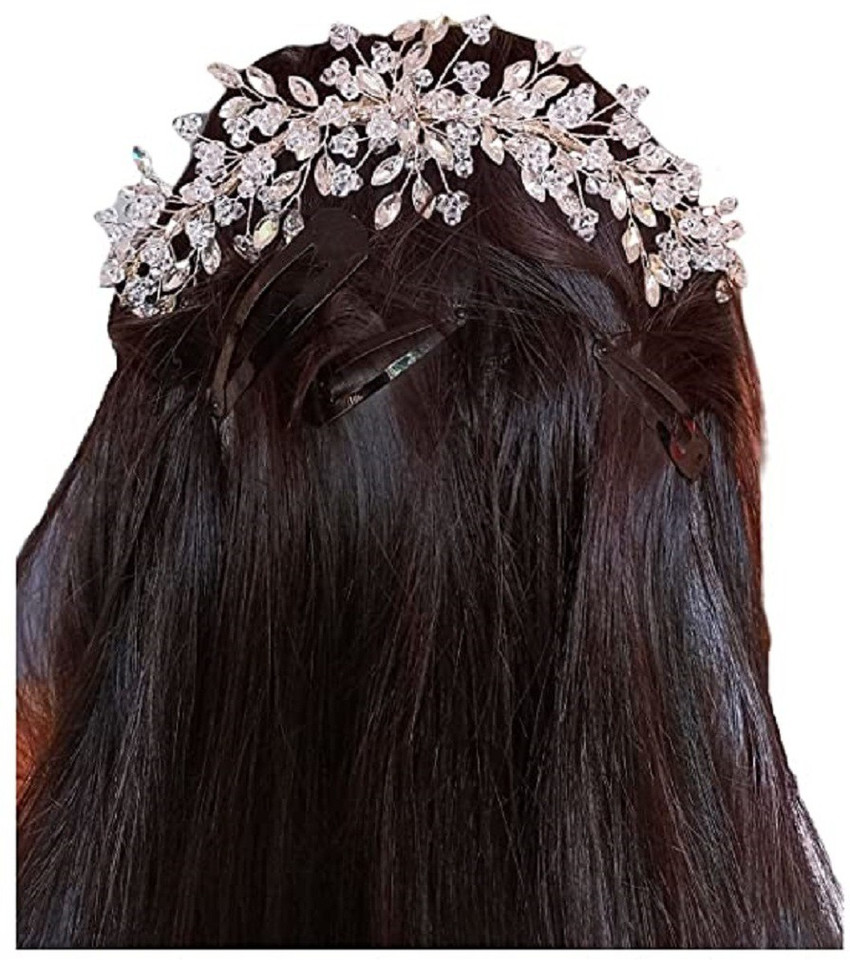 MelodySusie Beautiful women silver hair accessories Hair Accessory Set Price in India Buy MelodySusie Beautiful women silver hair accessories Hair Accessory Set online at Flipkart