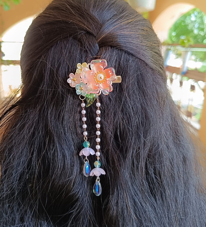 Buy flower hair online accessories online