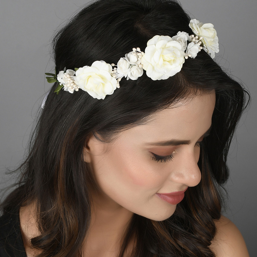 Handmade shop flower tiara