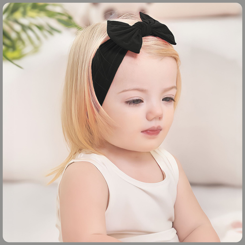 Black nylon 2024 headbands