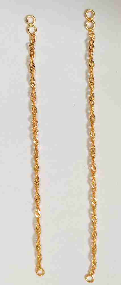 1 gram gold shop ear chains