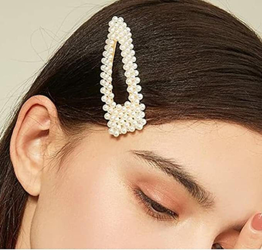 Pearl hair pins trend online