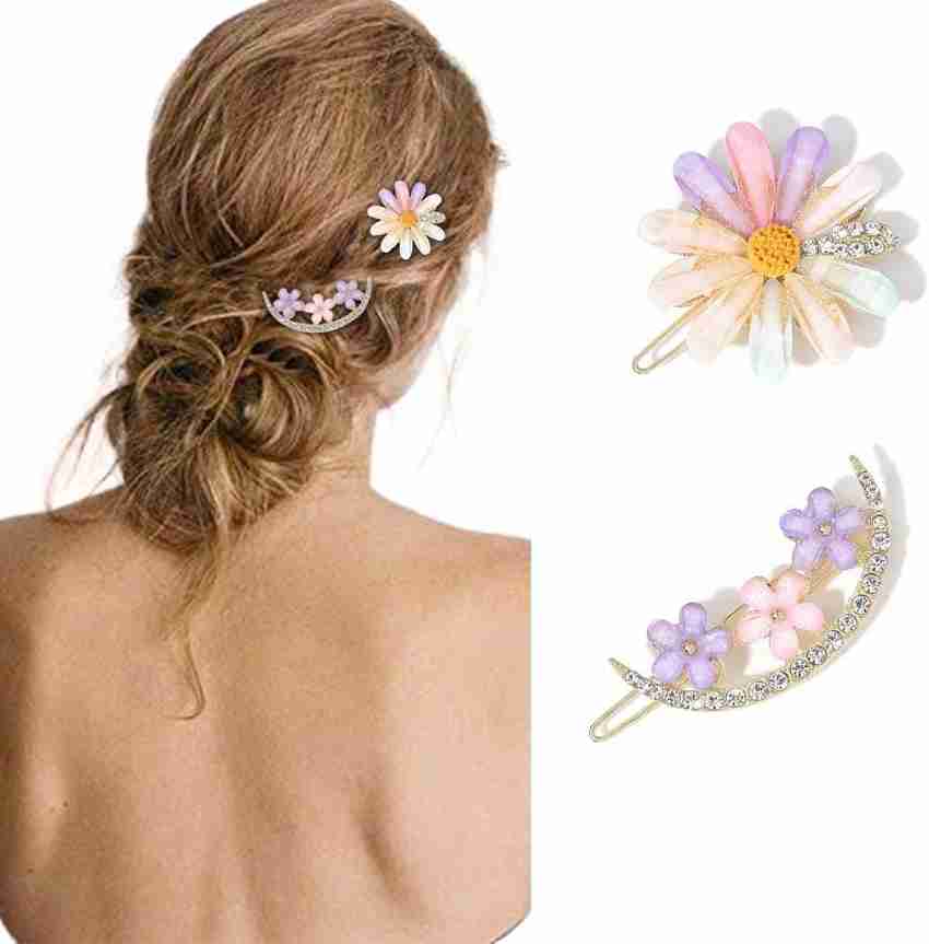 Floral hair pins sale