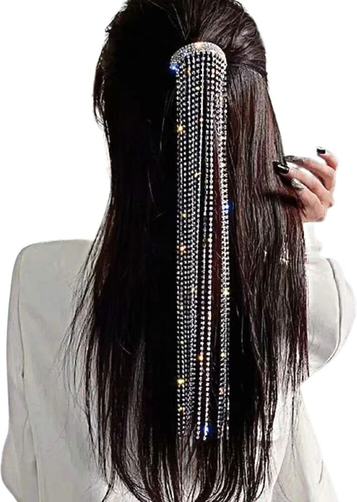 Hair jewelry chain on sale