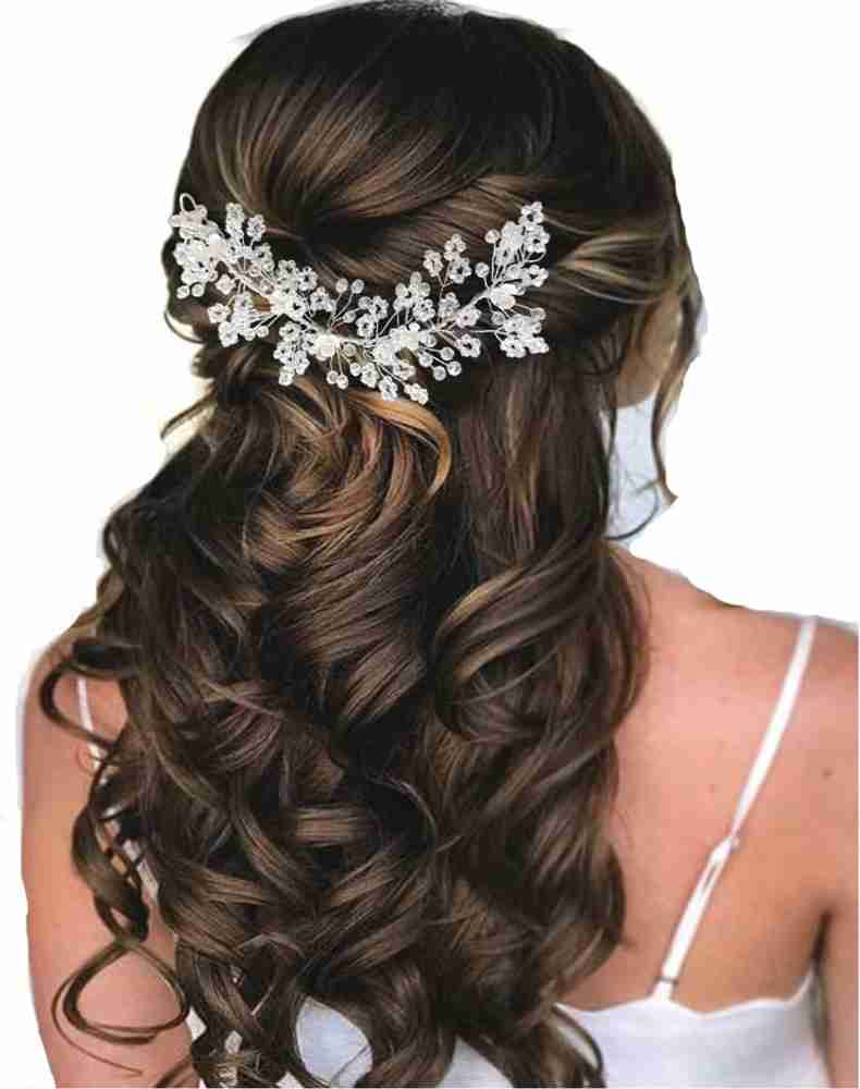Lightniing Hammerz Pearls Bridal Hair Pins Hair Accessories for Women and Girls Bun Hair Clip hair combo Price in India Buy Lightniing Hammerz Pearls Bridal Hair Pins