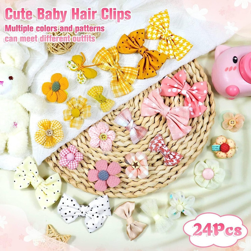 Fully lined cheap baby hair clips