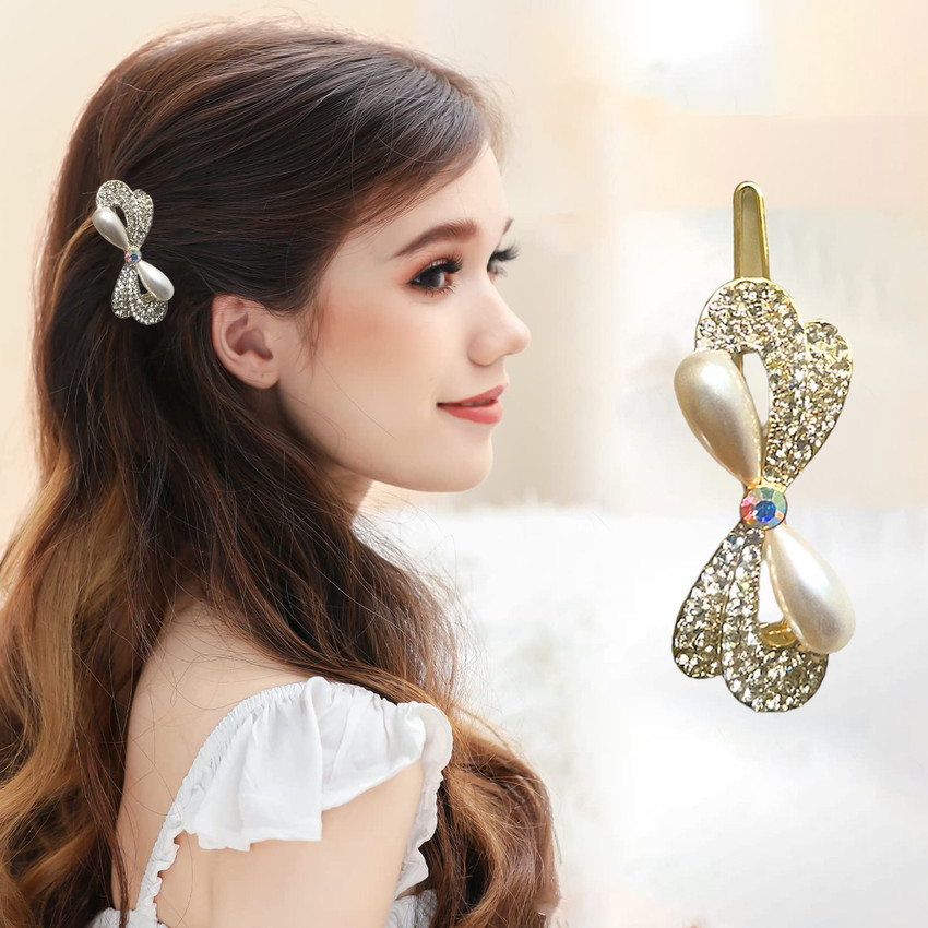 Fancy cheap hair slides