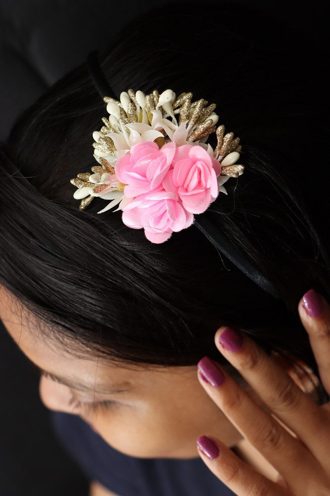 Alora Women Style Flower Crown Headband for Girls Women Hair