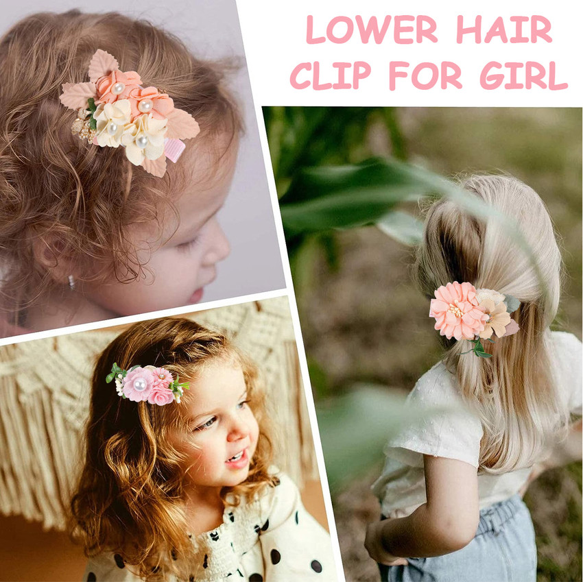 Flower on sale girl clips