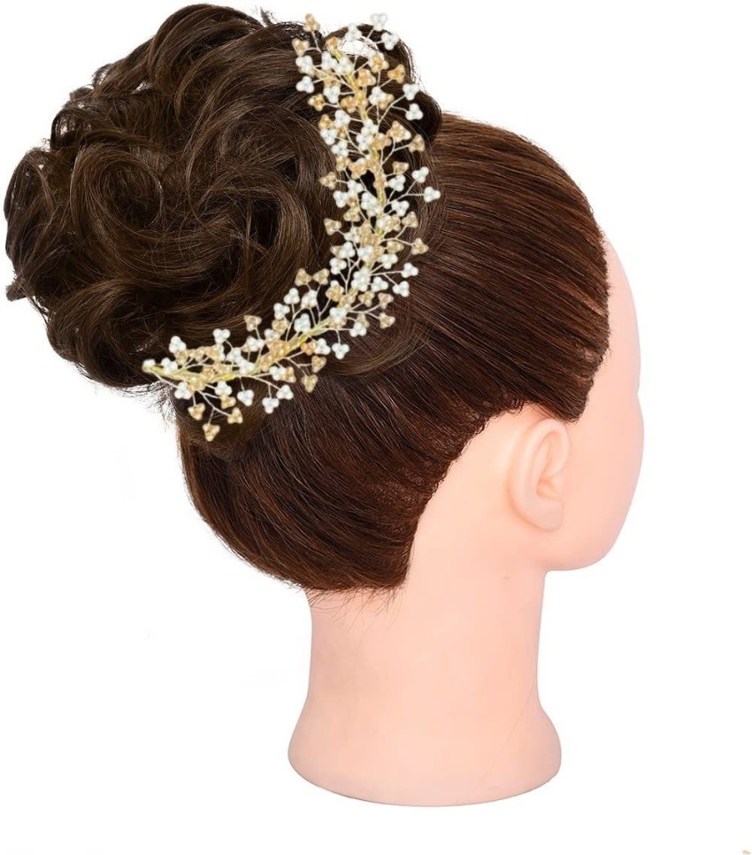 Enjoy a Magical and Mesmerising Hairstyle at Your Wedding 10 Bridal Hair  Accessories with Flowers and 3 Tips to Help You Choose the Apt One